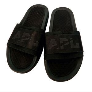 APL Womens TechLoom Satin Slide Black size 5